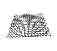 ALCXAZS Dog Deterrent Mat Stopping Cat Scat Mat Protective Pad Indoor Outdoor Anti Climb Strips Cats Deterrent Training Pad Anti Cat Repellent Scat Accessory Black