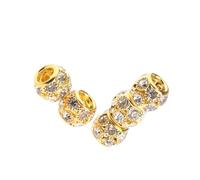 ALCXAZS Dreadlock Hair Beads Braiding Clips Functional Copper 5 Pieces Hair Extensions Accessories Will Love Please Away Children. Dreadlocks Beads Rings Extensions