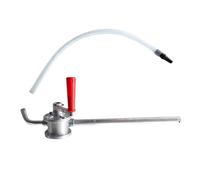 ALCXAZS Drum Rotary Hand Pump Aluminum Oil Transfer Pump with Strong Sealing for Easy Engine Oil Extraction and Automotive Maintenance Fluid Change Tool Barrel Extractor Truck