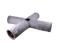 ALCXAZS Durable Cat Tunnel Tube 4 Way Interactive Fun Toy Bed With Vent And Ball For Happy Indoor Play Gives Kitty More Ways To Have Fun Rabbit Tunnel Ball Kitty Bunnies Interactive Toys