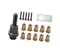 ALCXAZS Durable Hand Rivet Nut Tool Electric Adapter Tool Kit Creating Connections Effectively with Ease Makes Riveting Nuts Effortless. Rivet Nut Kit is Compact