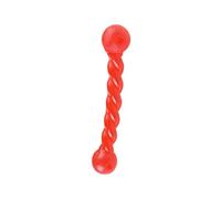 ALCXAZS Durable Lightweight Rubber Dog Chew Toy Indoor Dogs Chew Toys Promoting Enjoyable And Engaging Training Sessions Rubber Pet Teething Bite Resistant Biting Chewing, Red, S