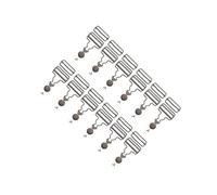 ALCXAZS Durable Metal Fasteners Set Customizing Craft Projects Including Bags Pants and Dresses Durable and Stable. Bib Brace Fasteners Overall Pants Buckles Slider