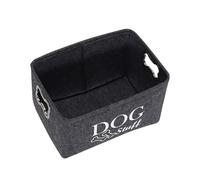 ALCXAZS Durable Pet Toy Storage Baskets Bin Organizer Boxes Soft Felt Daily Lightweight And Resistant To Stains Household Organizer Dog Toy Clothes Storage Bins
