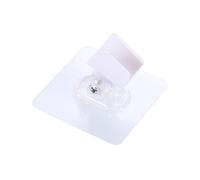 ALCXAZS Durable Shower H Holder Waterproof Arm Mount Bracket With Strong Adhesive Handheld Shower Head Holder Strong Adhesive, White, 7.2x7.2cm