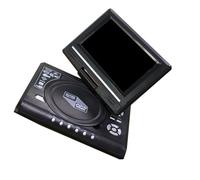 ALCXAZS DVD Player 7.8 inch Desk Smart CD Players 270 Degree Rotation Screen with Remote Control Portable Travel Playing
