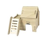 ALCXAZS Dwarf Gerbil Mice Rat Chinchilla House Strong Durable Materials Safe Spaces For Playing Chewing And Resting Small Animals Habitat Hides House Hut Pets, Style A