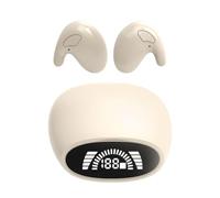 ALCXAZS Ear Clip Headphones Wireless in Ear Earbuds High Performance Small Comfortable Enhances Engagement in Activities Wireless Earbuds Running Workout Small, Skin Color, 51x68x33mm