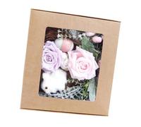 ALCXAZS Easter Wreath Making Kit Festive Decorations With Silk Flowers DIY Set Is For Creating Unique And Festive Easter