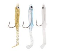 ALCXAZS Eels Soft Lure With Hook Small EEL Fishing Lure Innovative Soft Plastic Fishing Bait Transforming Every Experience Artificial Fish Bait Swimbait