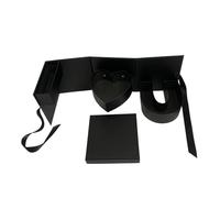 ALCXAZS Empty Flower Gift Box Letter Shape Decor Elegant Cardboard Construction Provides Various Fresh Flower Presentation Options At Events Arrangement Valentines Party Celebrations