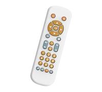 ALCXAZS Engaging Educational Musical Toy Teething Chew Toys Remote Control with Realistic Features for Growing Minds Kid Electric Controller Learning Machine Toy Gift, White, 17x5x2cm