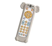 ALCXAZS Engaging Educational Musical Toy Teething Chew Toys Remote Control with Realistic Features for Growing Minds Kid Electric Controller Learning Machine Toy Gift, White and Koala Case, 17x5x2cm