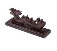 ALCXAZS Essential Calligraphy Tools Brush Pen Holder Wooden Brush Holder Offers Sleek Storage For Calligraphy Brushes Pen Stand