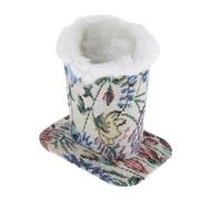 ALCXAZS Eyewear Holder Plush Optimal Softness And Suitable For Most Glasses Keeps Eyewear Safe And Accessible At Home Office Eyeglasses Holder For Kids, White, 11.8cm