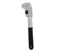 ALCXAZS F-Shaped Wrench Steel Adjustable Wrench Effortless to Hand Tool with Comfortable Grip Plumbing Maintenance Tasks Adjustable Spanner Monkey Spanner