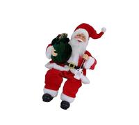 ALCXAZS Festive Office Children Santa Claus Doll Dwarf Gnome Show Collectible Christmas Decorations, red, 13.78x7.09 Inch