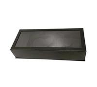 ALCXAZS Fillable Gift Box Floral Packaging Love U Letter Shaped Box Packing Flowers In Special Celebrations Floral Pac Fillable Paper Gift Chocolate Candy Packaging, black, 46x19.5x10cm