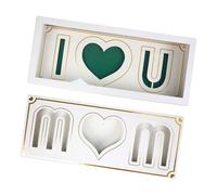 ALCXAZS Floral Packaging Generous Sized Mom Letter Shaped Gift Box Arranging Flowers And Special Gifts Ensuring Sturdy. Fillable Paper Gift Box Chocolate Candy Packaging