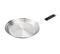 ALCXAZS Foldable Handle Outdoor Grill Basket Pizza Pan Portable Enhances Grilling Experiences Picnics And Gatherings BBQ Frying Pan Camping Grill Grilling Plate