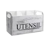 ALCXAZS ForUtensil Holder Kitchen Wooden Cutlery Organizer Table Can Not Only Store Baking Utensils. Images Are Clean And Tidy, Style 2