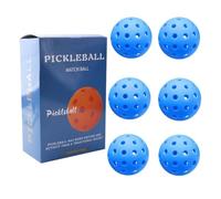 ALCXAZS Get The Perfect Training With 40 Hole PE Pickleball Equipment For Training And Match 40 Holes Pickleball Pickle Ball, Blue