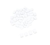 ALCXAZS Gorgeous 50x Nail Art Tips Polish Color Display Chart Board with Glittering Glass Beads Heart Transparent, Clear, Rectangle
