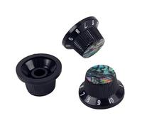 ALCXAZS Guitar Hat Knob Electric Guitar Accessories Shell Pattern Durable ABS Plastic Compact Style Trend Setting Item MaterialPlastic Shell Pattern. Suit