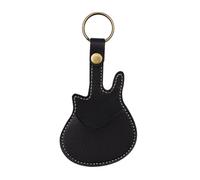 ALCXAZS Guitar Picks Bag Carrying Case Lightweight PU Leather Pick Holder Case for Travel Enthusiasts Suits for Every Guitar Player. PU Leather Plectrums Bag Player