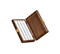 ALCXAZS Handmade Mixing Tray Travel Pack Empty Palette Box for DIY Craft Versatile Art Supplies Paint Palette Accessories Drawing Craft Handcraft Empty Box Portable Art Supplies Travel