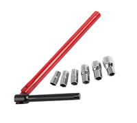 ALCXAZS Hardened Wrench Socket Set for Effective and Reliable Faucet Repairs Withstands Wear for Long Time Utility Wrench Socket 8mm to 14mm Plumber Back Nut Kit