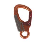 ALCXAZS Heavy Duty Snap Hook Carabiner Lightweight Aluminum Double Locking Hiking Activities And Climbing Heavy Duty Climbing Carabiner Is Made Of High Strength Aluminum, Orange, 14x7.3cm