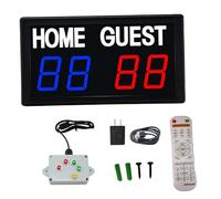 ALCXAZS High Performance Mini Digital Scoreboard Remote Control For Basketball Soccer Durable And Easy To Operate Portable Mini Electronic Scoreboard LED Tabletop