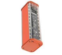 ALCXAZS High Reliability Power Bank Shell With Battery Overcharge And Overdischarge ABS Free Welding Power Bank Shell, Orange frame