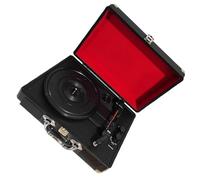 ALCXAZS Installation-free Gramophone Player Support 33/45/78 Vinyl Record Record Player Turntable Turntable Phono, black