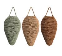 ALCXAZS Large Crocheted Decoy, Artificial Hornet Nest, Decoration, Durable and Easy llation, Ideal for Parks, and, Combination Style