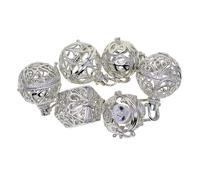 ALCXAZS Locket Cage Pendant DIY Necklace Locket Charms Features Hollow Artistic Taste With 6 Distinct Pendants Jewelry Creators Aromatherpy Essential Oil Diffuser