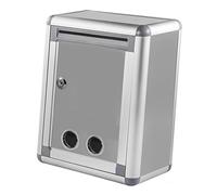 ALCXAZS Locking Wall Mounted Mailbox Key Drop Box Spacious Enough To Accommodate Daily Mail With Ease And Suggestions. Newspaper Magazines Letter Residential Building, Style B