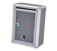 ALCXAZS Locking Wall Mounted Mailbox Key Drop Box Spacious Enough To Accommodate Daily Mail With Ease And Suggestions. Newspaper Magazines Letter Residential Building, Style A