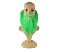 ALCXAZS Long Beard St Patricks Long Beard Costume Women Men Cosplay Green Novelty Prop Stage Performances Celebrations Adult Leprechaun Masquerade Holiday Props, Style C