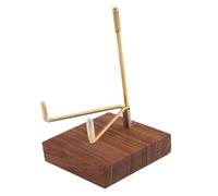 ALCXAZS Mineral Sphere Display Stand Decorative Pedestals Display Rack For Showcasing Beautiful Rocks Fossils And Unique Art Small Easel Holder With Wood Base Stand