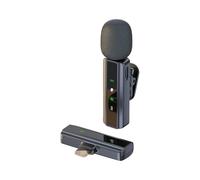 ALCXAZS Mini Mics Noise-cancelling Sound Compatible With Most Phones Clear Voice ABS Wireless Lavaliers Microphone Easy, Type-c, One-to-one