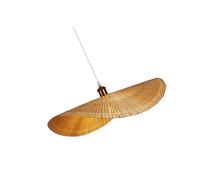 ALCXAZS Modern Bamboo Chandelier Decorative Pendant Light for Dining Loft and Cafe, Diameter 40cm
