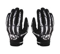 ALCXAZS Motorcycle Gloves Motorcycle Gloves For Men Women Autumn Winter Skeleton Pattern Not Just Stylish But Also Functional Motorbike Cycling Glove Skeleton Bones Pattern, S