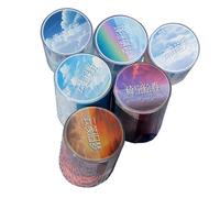 ALCXAZS Multi-Style Paper Tape Kit 6 Rolls of Artistic Decoration Tape Can Mix and Match Into Different Combinations