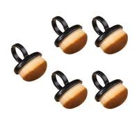 ALCXAZS Nails Art Cleaner Brushes Easy Grip Brushes For Effective Dust Cleaning Making Compact And Easy To Handle. Rings Shaped Brush Is Comfortable To Hold In Hand And, Black, 4.5x3.5cm