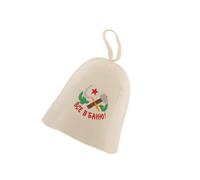 ALCXAZS Natural Wool Felt Hat for Sauna Banya Authentic Russian Bath Spa Women Men, Style 5 Wool Felt