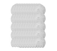 ALCXAZS Nonwoven U Shape Massage Pillow Covers Efficient White Disposable Headrest Covers Staying Hygienic During Treatments Professional Face Cradle Cover Wrinkle Resistant