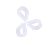 ALCXAZS Nylon Line Plastic Thimble Eyes Replacement For Broken Marine Rope Thimble 16mm U.V.stablised Nylon. For Making Eye Splices In Anchor Rodes To Rope Shackle Chafe.