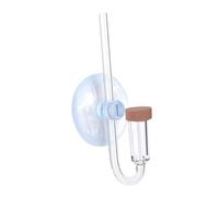 ALCXAZS Optimal CO2 Tube Support CO2 Generator Accessories Functionality And Durability For Small Fish Tanks Highly Transparent Acrylic Are Very Clear Bubble Marker For Fish